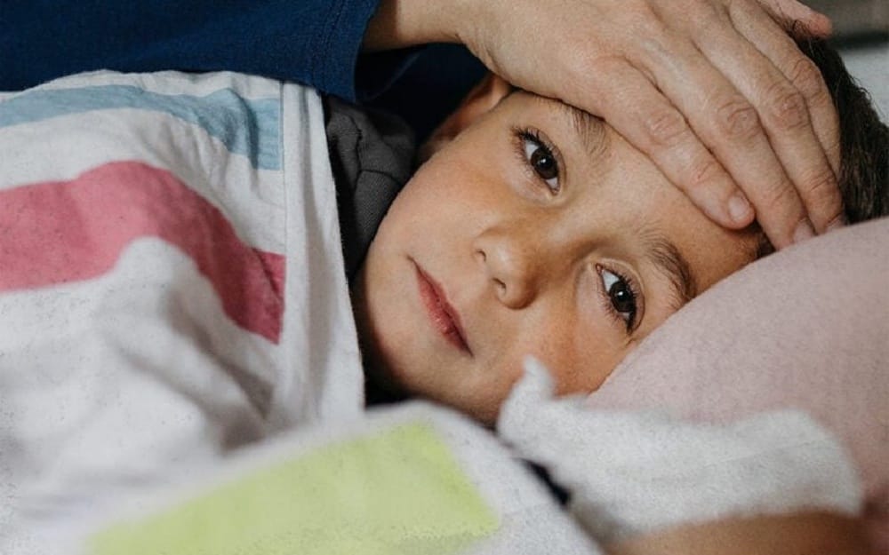 تب در کودکان