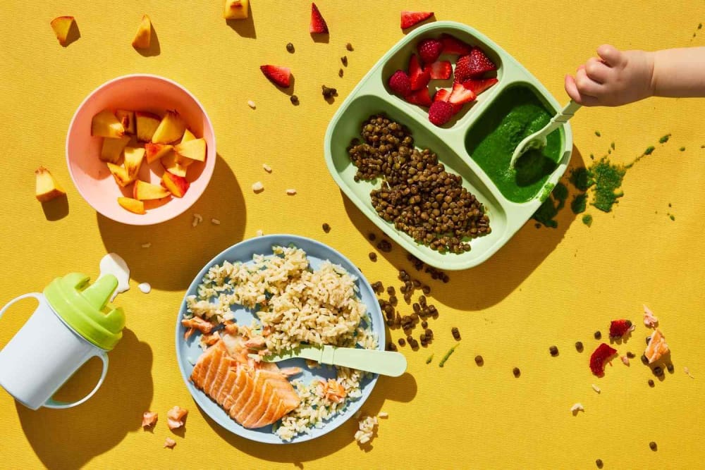 مواد غذایی مناسب نوزادان