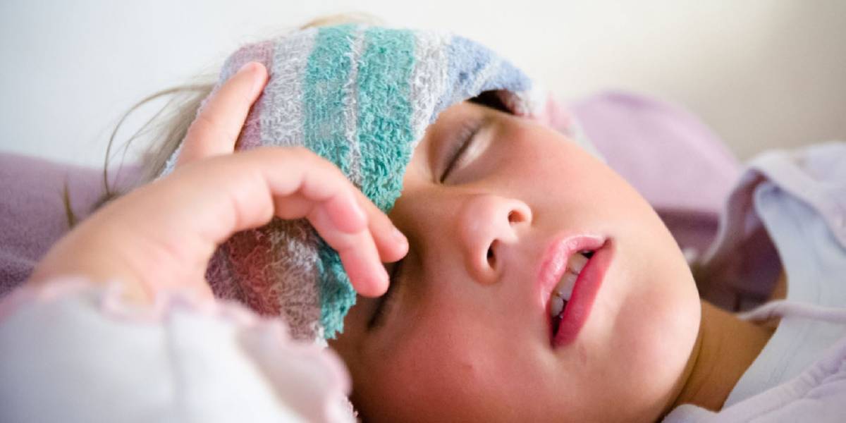 درمان تب در کودکان